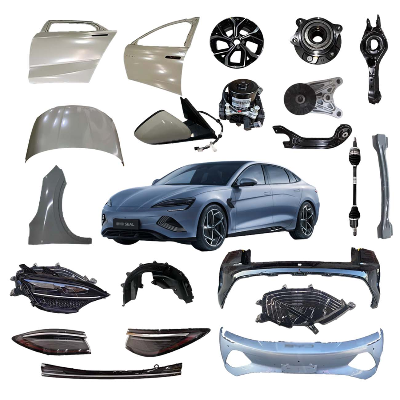 Organized Spare Parts Warehouse